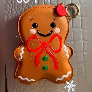 Gingerbread Man Holiday coin purse